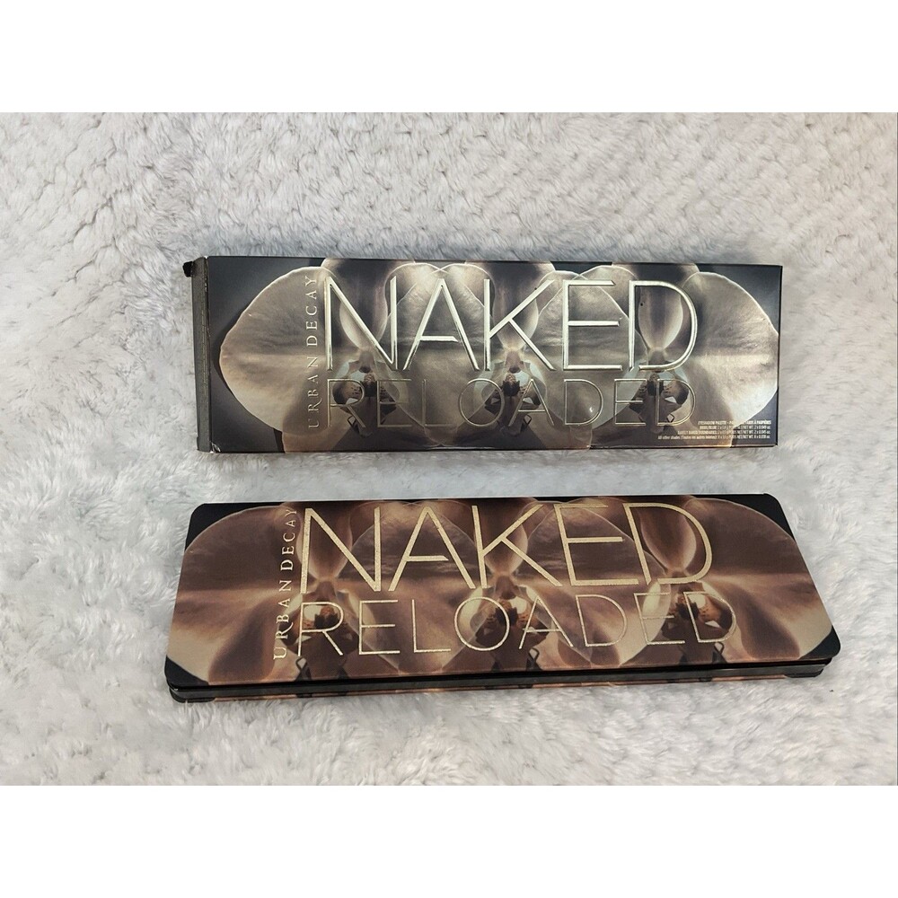 Urban Decay Naked Reloaded Eyeshadow Palette AUTHENTIC 12 Shades Full Size NIB - Picture 2 of 3